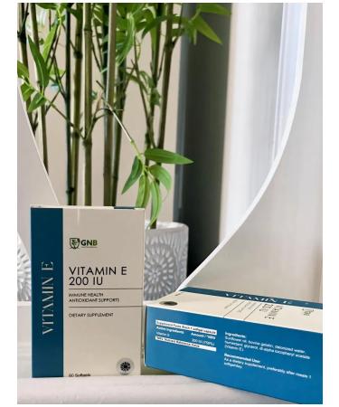 GNB Good Natural Beauty Vitamin E alpha-tocopherol 200 ue - Buy Online on GoSupps.com