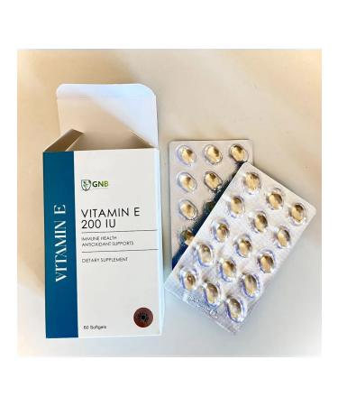GNB Good Natural Beauty Vitamin E alpha-tocopherol 200 ue - Buy Online on GoSupps.com