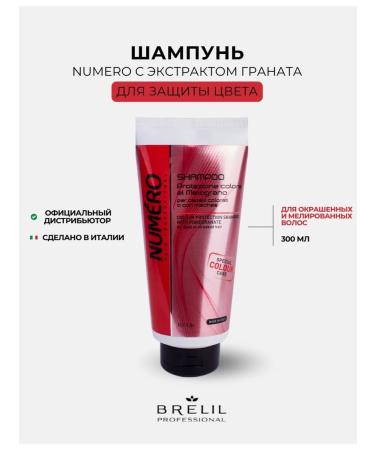 Brelil Numro Color shampoo to protect color 300 ml - Buy Online on GoSupps.com