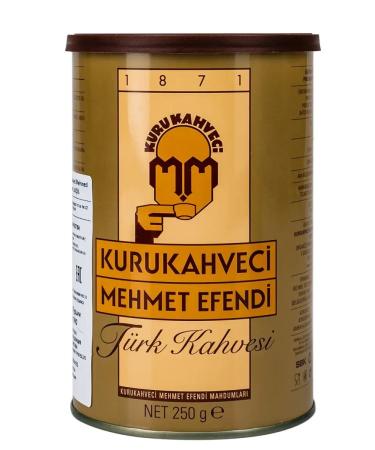 KURUKAHVECI MEHMET EFENDI Turkish coffee small grinding of medium frying 500g - Buy Online on GoSupps.com