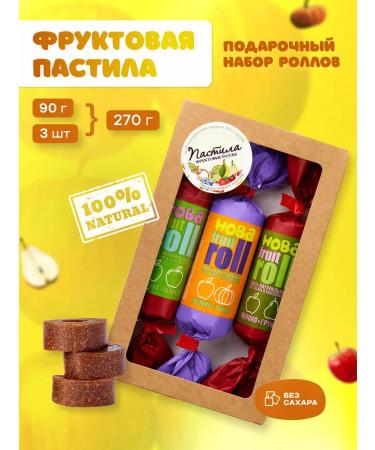 Hoba Fruit rolls without added sugar