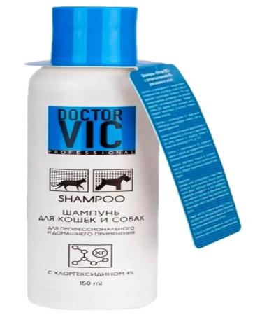Doctor VIC Chlorhexidine shampoo. 150 ml - Buy Online on GoSupps.com