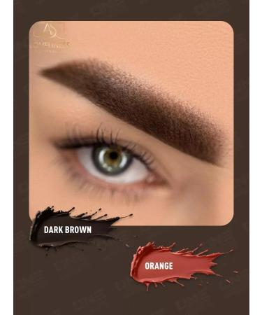 AS COMPANY BY ALINA SHAKHOVA As Dark Brown Shahova Pigment hybrid for eyebrows 12ml - Buy Online on GoSupps.com