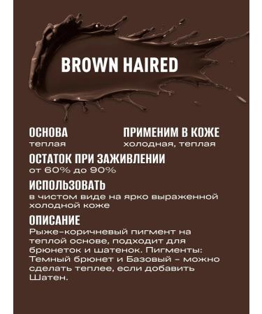 AS COMPANY BY ALINA SHAKHOVA As Brown Haired Shakhadal Pigment hybrid for eyebrows 6ml - Buy Online on GoSupps.com