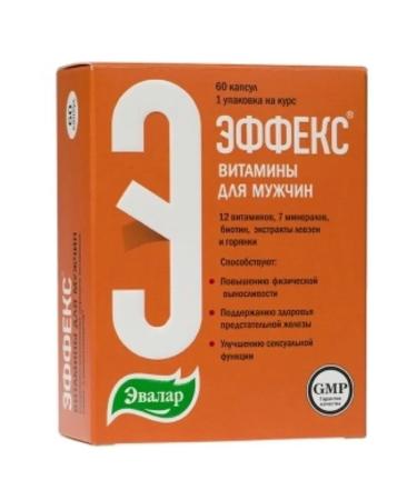 Evalar Vitamin effect for men 60 tablets
