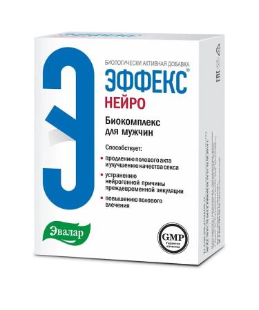Evalar Neurocomplex effect for men 60 tablets