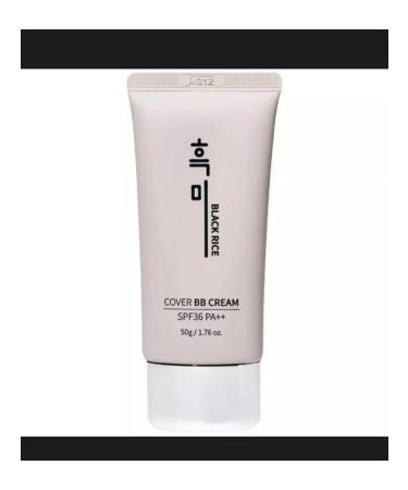 Moisturizing BB-cream with black rice extract 23 tone - Buy Online on GoSupps.com