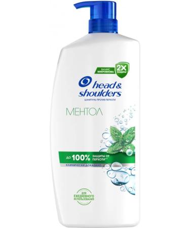 HEAD & SHOULDESRS Shampoo against dandruff with the aroma of menthol 800 ml