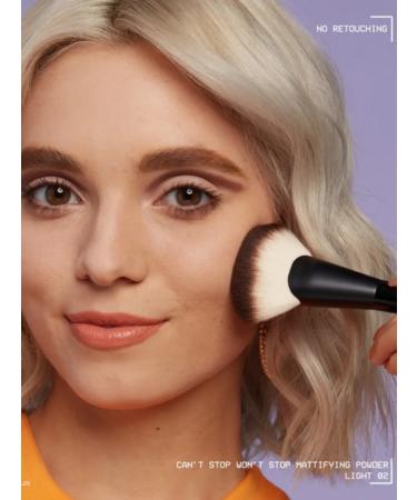 NYX Professional Makeup Mating powder for makeup Nyx Can't Stop 02 Light - Buy Online on GoSupps.com