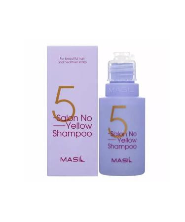 MASIL Shampoo to neutralize yellowness of hair 50 ml