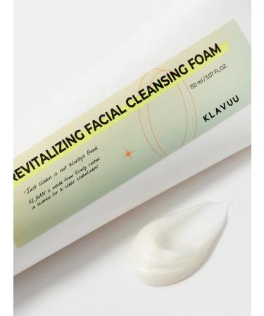 KLAVUU Foam D washing Revitalizing Facial 150ml - Buy Online on GoSupps.com
