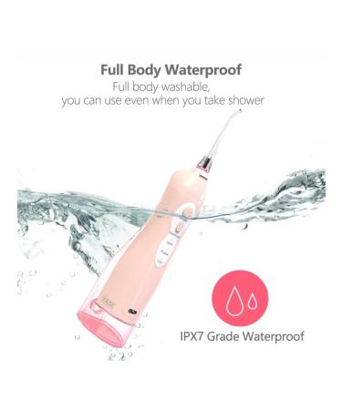 YUNCHi Electric Oral Irrigator with 5 Nozzles 320ml 3 Cleaning Modes Black - Buy Online on GoSupps.com