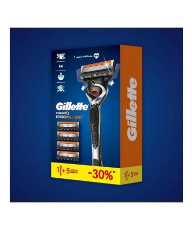 GILLETTE FUSION5 Proglide set with razor cassettes - Buy Online on GoSupps.com