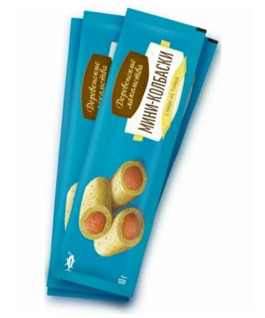 Country delicacies Cotton treats mini-kolbuska with tuna puree 40 g x 10 - Buy Online on GoSupps.com