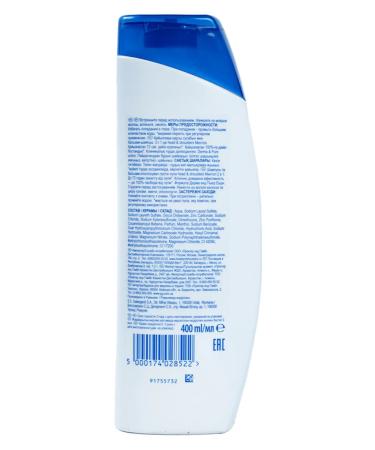 Hair shampoo Head & Shoulders Mentol 2V1 400ml - Buy Online on GoSupps.com