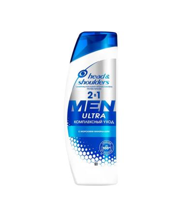 Head & Shoulders Male hair shampoo 2V1. Complex care 400ml