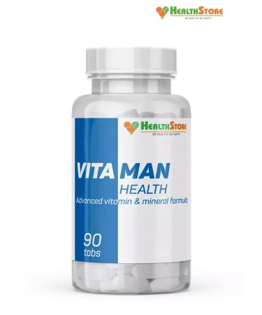 HealthStore Vita Man Sport 90 Tablets Vitamins for men