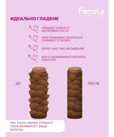 Fanola Fan Touch Wanna Straight Hair Cream - Buy Online on GoSupps.com
