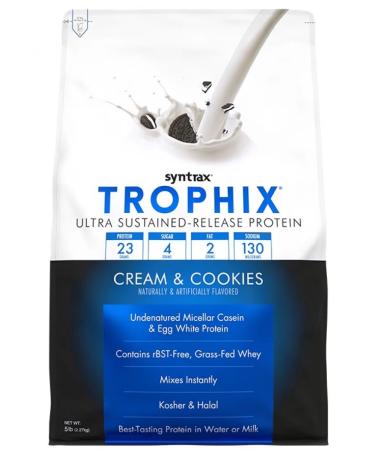 SYNTRAX Multicomponent protein Trophix 2270 g cookies with cream - Buy Online on GoSupps.com