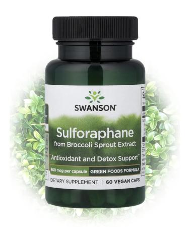 Swanson Sulforafan from Broccoli sprouts 400 mkg 60 capsules