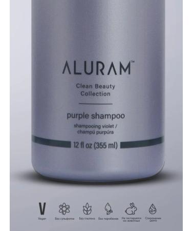 ALURAM Shampoo neutralizing yellowness 355 ml - Buy Online on GoSupps.com