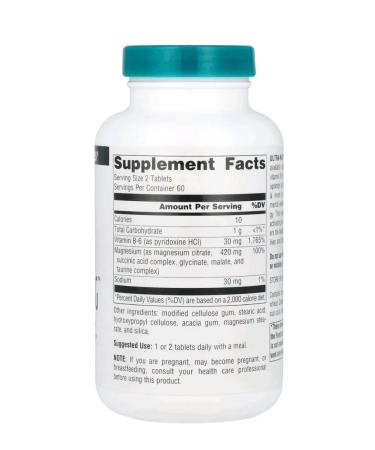 Source Naturals Ultra-Mag Magnesium C B6 120 tablets - Buy Online on GoSupps.com