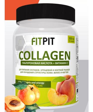 FITPIT Peptide collagen (hydrolyzed beef) 200 gr peach
