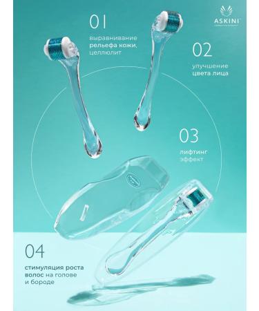 ASKINI Mesoroller for the face and hair 0.5 mm - Buy Online on GoSupps.com