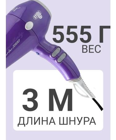 ETI Feng professional hairdresser 2500 W Eco Turbo 3900 - Buy Online on GoSupps.com