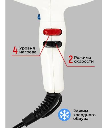 ETI Professional hair hair dryer 2400 watts - Buy Online on GoSupps.com