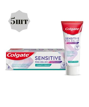 COLGATE Sensitive Pro-Relief Toothpaste Emalie 75ml 5pcs