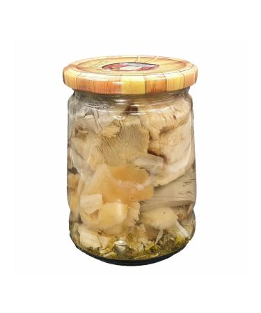 EcoProduct Salt mushrooms white loads in a can of barrels without vinegar 2*580 - Buy Online on GoSupps.com