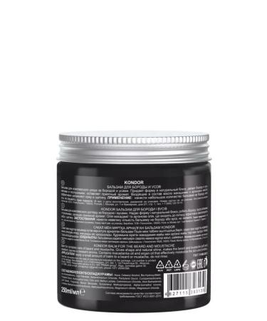 KONDOR Balm My Beard for the care of a beard 250ml - Buy Online on GoSupps.com