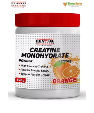 Be Steel Nutrition Creatine monohydrate Creatine 300g (orange)