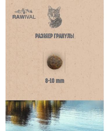 Rawival Dry food for sterilized cats duck and turkey 1.7 kg - Buy Online on GoSupps.com