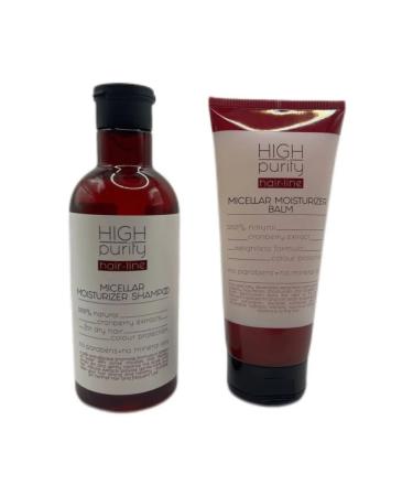 HIGH PURITY Set Micelular moisturizing shampoo + balm