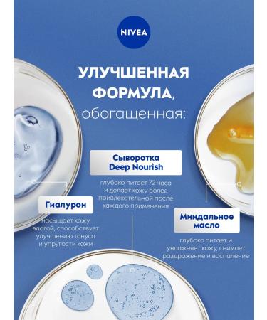 NIVEA Body milk for dry skin with almond oil 250 ml - Buy Online on GoSupps.com