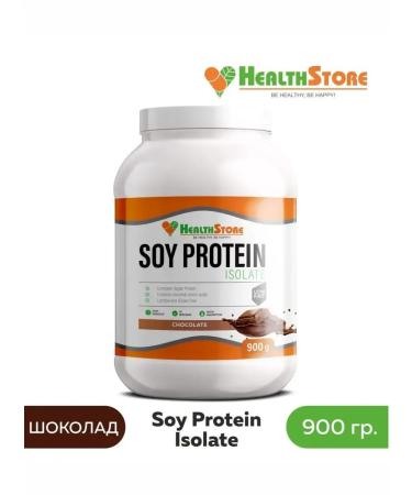 HealthStore Soy protein isolate Soy Protein Isolaate 0.9kg (chocolate) - Buy Online on GoSupps.com