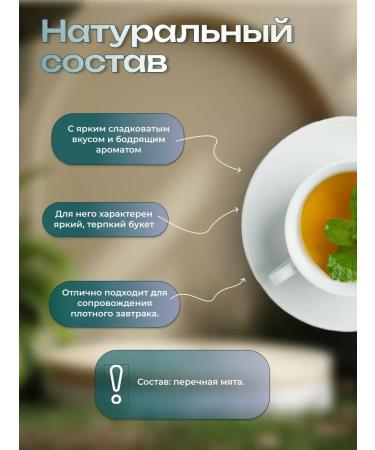 NIKTEA Tea in bags of grass with mint 3 packaging - Buy Online on GoSupps.com