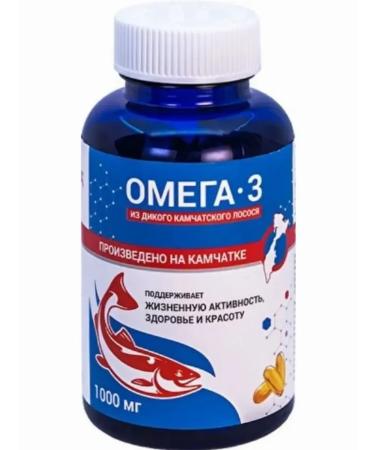 Omega-3 from wild Kamchatka salmon capsule 1000mg 160 pcs - Buy Online on GoSupps.com