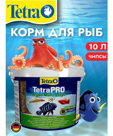 TETRA Pro Algae Multi-Crisps Fish Fish 10 L