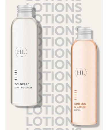 Holy Land Boldcare Starting Lotion + Ginseng & Carrot Lotion