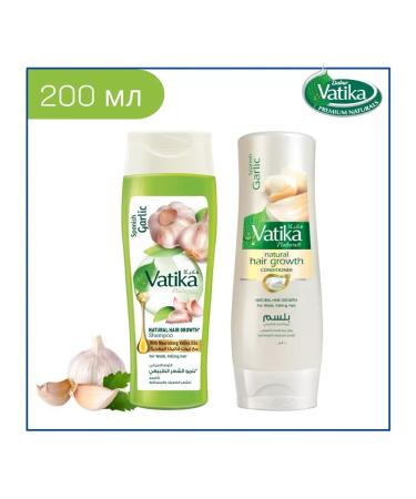 Dabur Set of shampoo and hair air conditioner garlic 200+200 ml