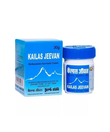 Kailas Jeevan Kilesh Jivan Ayurvedic Cream 30 g 5 pcs - Buy Online on GoSupps.com