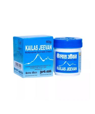 Kailas Jeevan Kylash Jivan Ayurvedic Cream 60 g 5 pcs - Buy Online on GoSupps.com