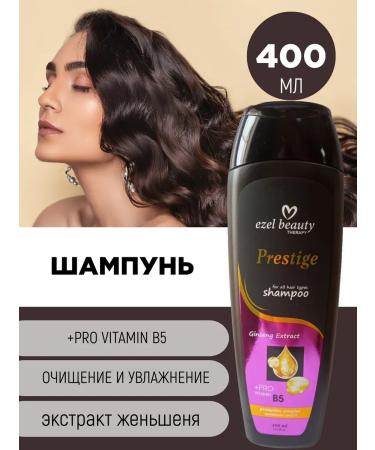 EZEL Premium shampoo with ginseng extract 400 ml
