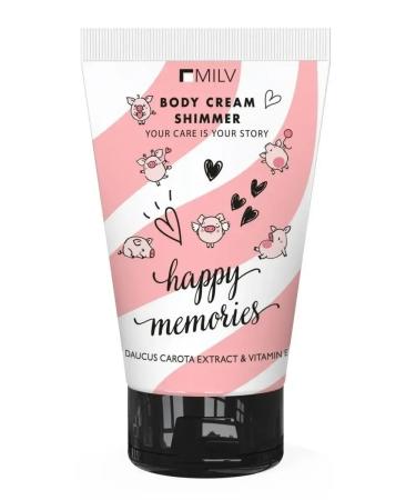 MILV Moisturizer cream for the body "Orange-ananas"