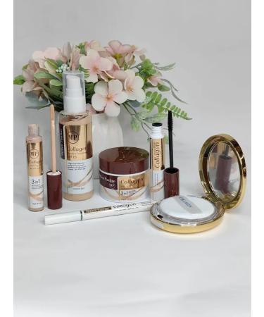cosmetics Set for care and makeup with collagen 6B1 - Buy Online on GoSupps.com