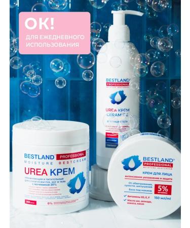BESTLAND Universal set of professional creams with urea - Buy Online on GoSupps.com