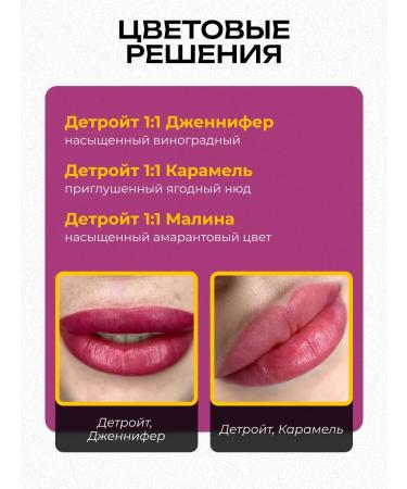 Face Company Face Detroit Pigment for the lips of the permanent tattoo Face 6ml - Buy Online on GoSupps.com